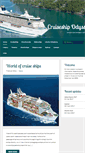 Mobile Screenshot of cruiseshipodyssey.com